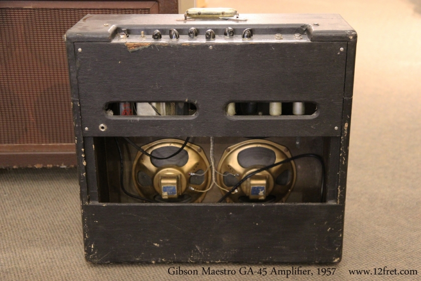 Gibson Maestro GA-45 Amplifier, 1957   Full Rear View