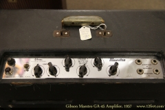 Gibson Maestro GA-45 Amplifier, 1957   Control Panel View