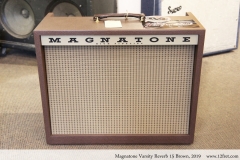 Magnatone Varsity Reverb 15 Brown, 2019 Full Front View