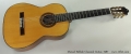 Manuel Bellido Classical Guitar, 1987 Full Front View