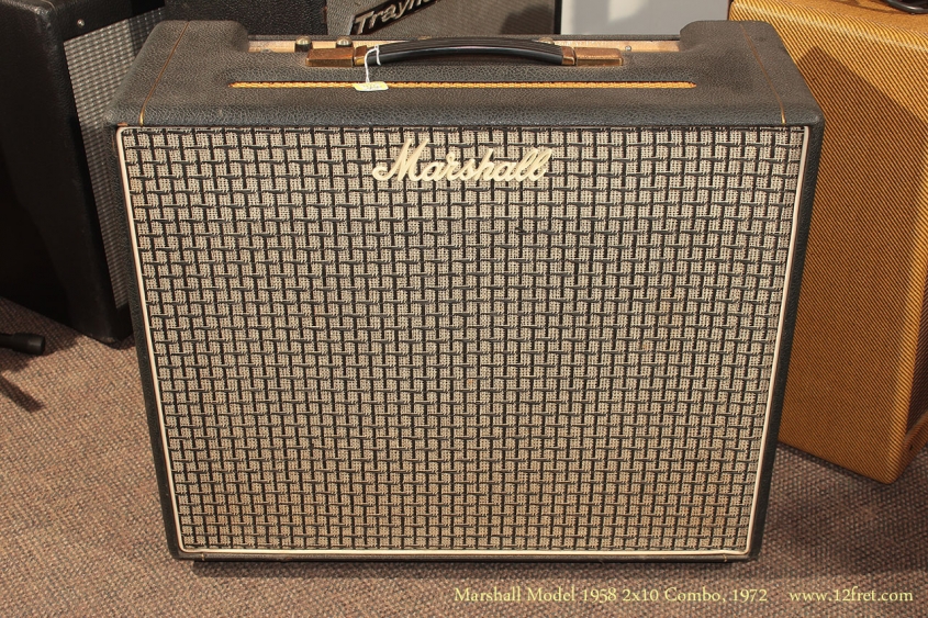 Marshall Model 1958 2x10 Combo 1972 full front view