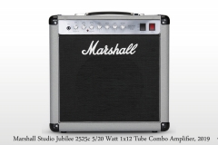 Marshall Silver Jubilee Studio 2525c 5/20 Watt 1x12 Tube Combo Amplifier Full Front View