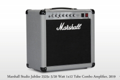 Marshall Silver Jubilee Studio 2525c 5/20 Watt 1x12 Tube Combo Amplifier Oblique Right View