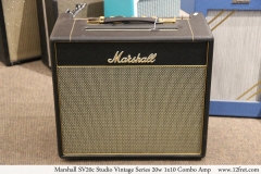 Marshall SV20c Studio Vintage Series 20w 1x10 Combo Amp Full Front View