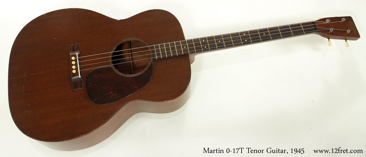 Martin 0-17T Tenor Guitar 1945 full front view