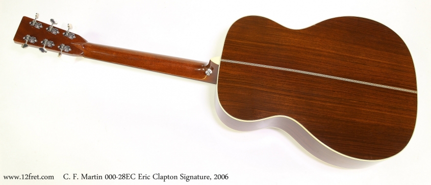 C. F. Martin 000-28EC Eric Clapton Signature, 2006  Full Rear View
