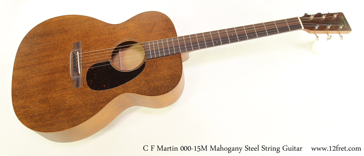 C F Martin 000-15M Mahogany Steel String Guitar Full Front View