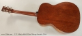 C. F. Martin 000-18 Steel String Acoustic, 2014 Full Rear View