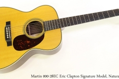 Martin 000-28EC Eric Clapton Signature Model, Natural Full Front View