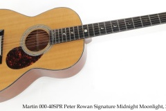 Martin 000-40SPR Peter Rowan Signature Midnight Moonlight, 2001 Full Front View