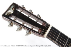 Martin 000-40SPR Peter Rowan Signature Midnight Moonlight, 2001 Head Front View