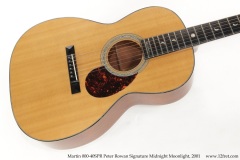 Martin 000-40SPR Peter Rowan Signature Midnight Moonlight, 2001 Top View