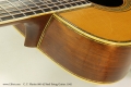 C. F. Martin 000-45 Steel String Guitar, 1942 Heel VIew