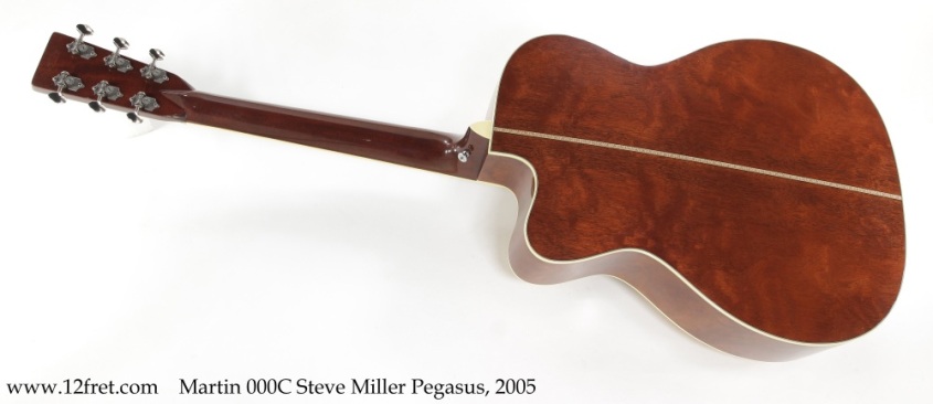 Martin 000C Steve Miller Pegasus, 2005 Full Rear View