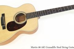 Martin 00-16E Granadillo Steel String Guitar Full Front View