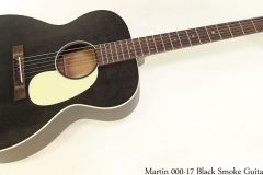 Martin 000-17 Black Smoke Guitar Full Front View