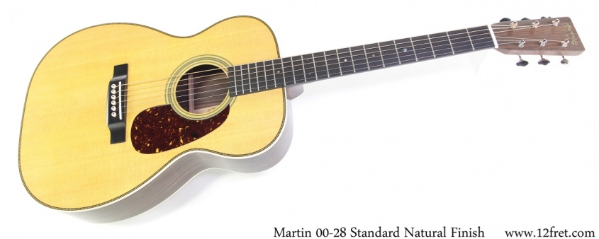 Martin 00-28 Standard Natural Finish Full Front View