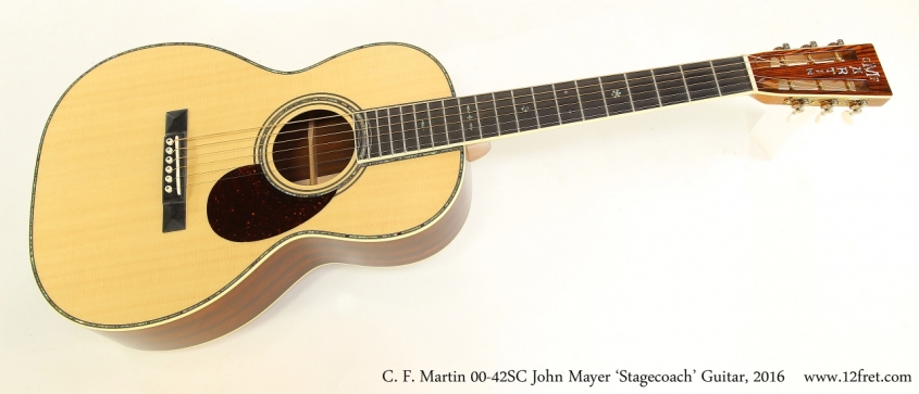 C. F. Martin 00-42SC John Mayer 'Stagecoach' Guitar, 2016  Full Front View