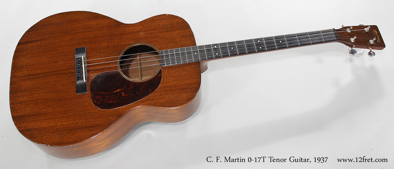 C. F. Martin 0-17T Tenor Guitar, 1937 Full Front View