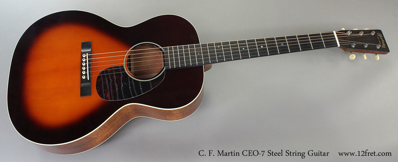 C. F. Martin CEO-7 Steel String Guitar Full Front View