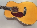 C. F. Martin 000-28EC Eric Clapton Model Left Handed, 2001 Top