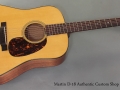 Martin D-18 Authentic Custom Shop 2014 full front view