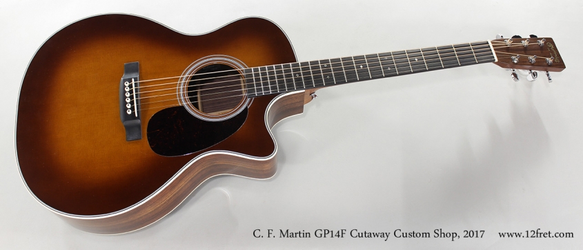 C. F. Martin GP14F Cutaway Custom Shop, 2017 Full Front View