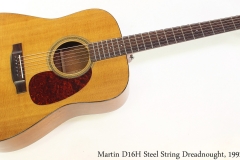 Martin D16H Steel String Dreadnought, 1992 Full Front View