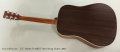 C.F. Martin D-16RGT Steel String Guitar, 2002 Full Rear View