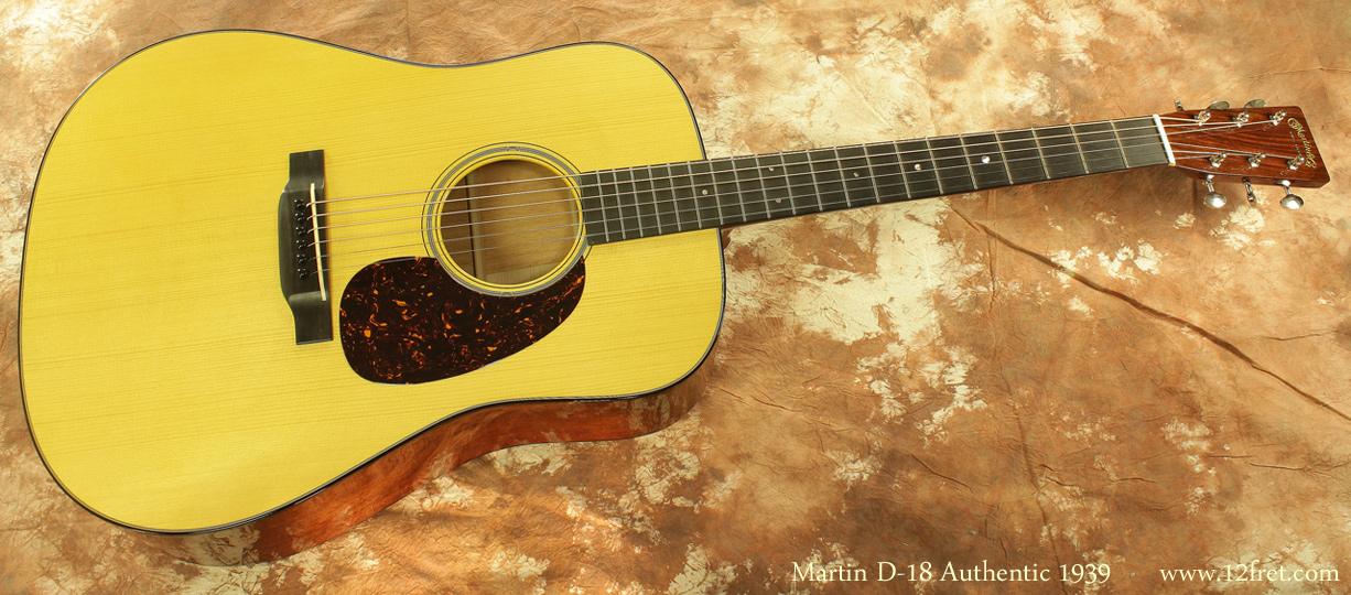 Martin D-18 Authentic 1939 full front view