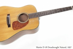 Martin D-18 Dreadnought Natural, 1957 Full Front View