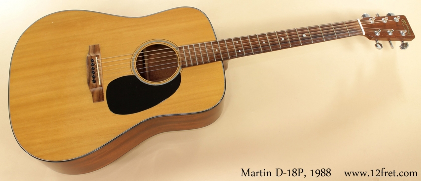 Martin D-18P 1988 full front view