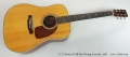C. F. Martin D-28 Steel String Acoustic, 1957 Full Front View