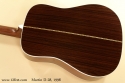 Martin D-28 1998 back