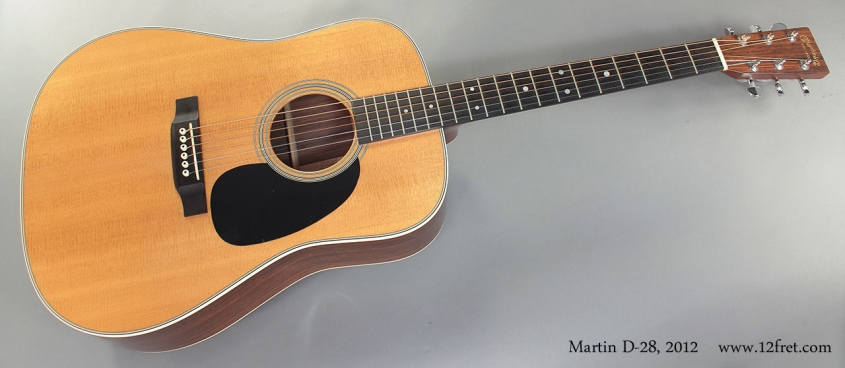 Martin D-28 2012 full front view