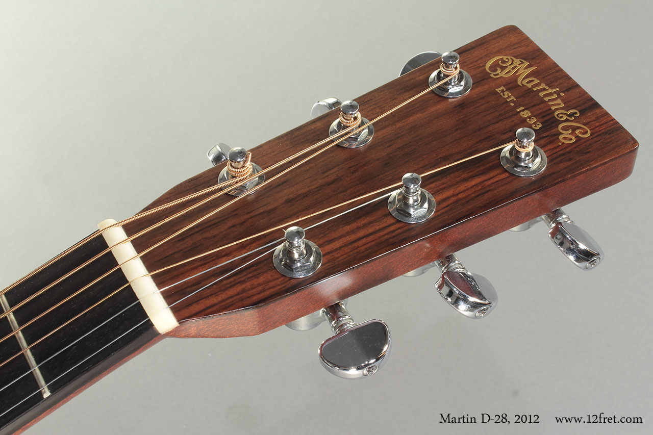 Martin D-28 2012 head front view