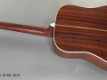 Martin D-28 2012 full rear view