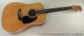 C. F. Martin D-28 Dreadnought Guitar, 2012 Full Front View