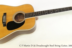 C F Martin D-35 Dreadnought Steel String Guitar, 2002    Full Front View