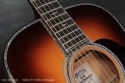 Martin D-42 Sinker Mahogany top detail