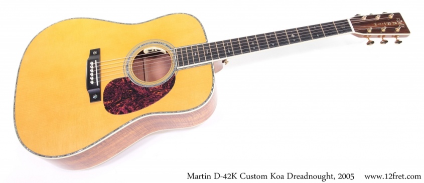 Martin D-42K Custom Koa Dreadnought, 2005 Full Front View