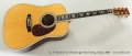 C. F. Martin D-45 Dreadnought Steel String Guitar, 2008 Full Front View