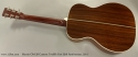 Martin OM-28 Custom Twelfth Fret 35th Anniversary 2011 full rear view