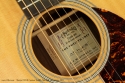 Martin OM-28 Custom Twelfth Fret 35th Anniversary 2011 label