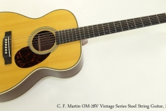 C. F. Martin OM-28V Vintage Series Steel String Guitar, 2012  Full Front View
