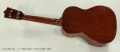 C. F. Martin Style 1 Tenor Ukulele, 1950s Full Rear View