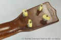 C. F. Martin Style 2-K Koa Soprano Ukulele, Late 1920s Head Rear