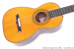 Martin & Coupa Guitar, 1840s Top View