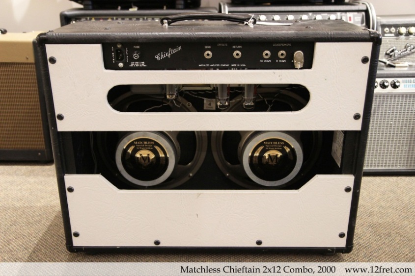 Matchless Chieftan 2x12 Combo, 2000 Full Rear View