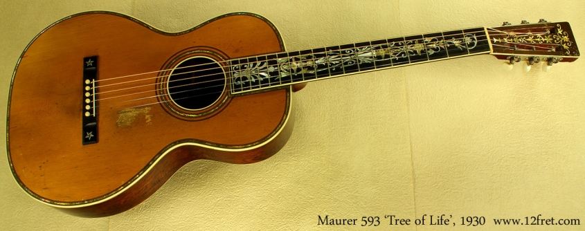 Maurer model 593 Tree of Life 1930 full front
